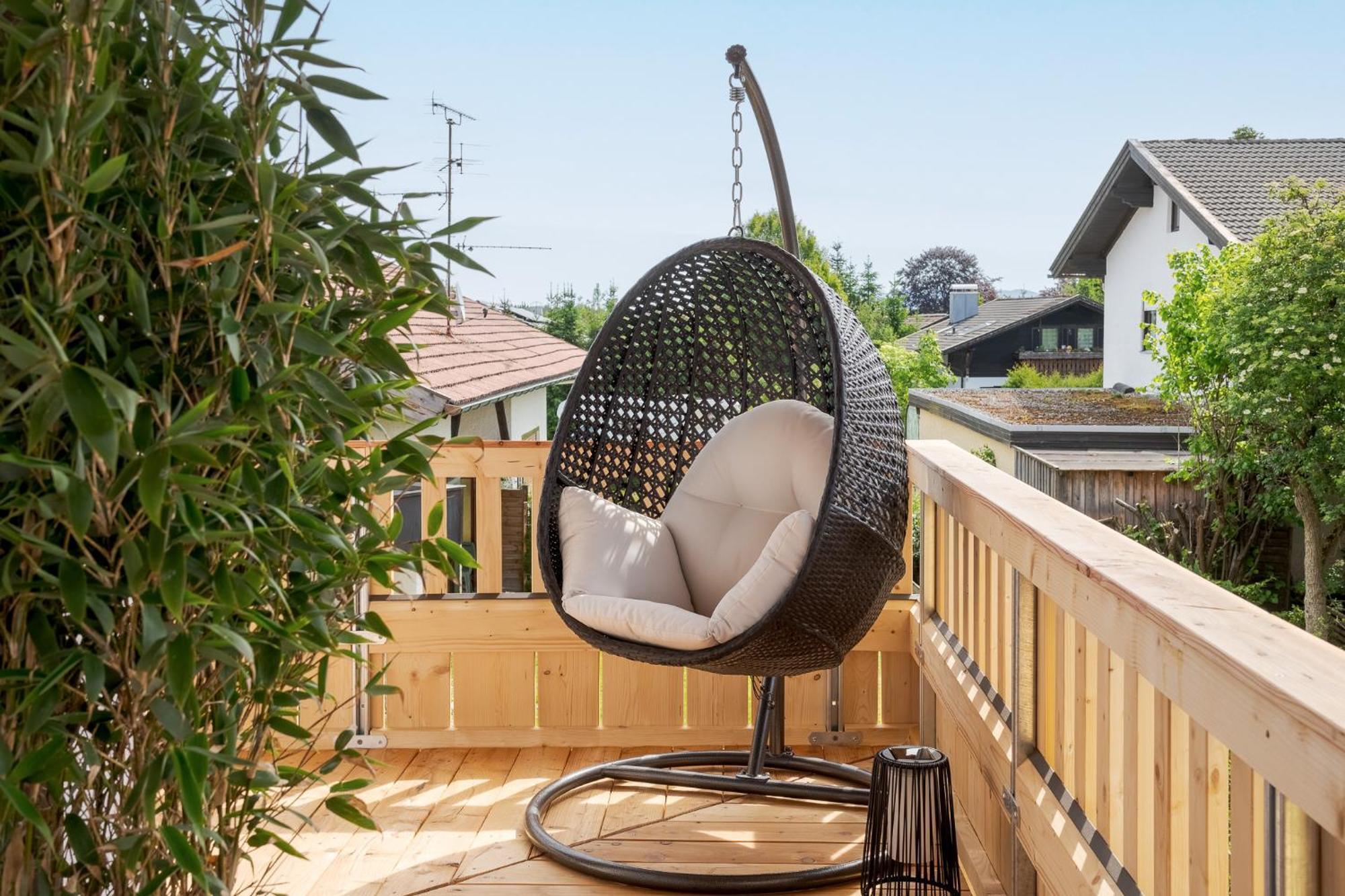 Fenjoy: Ferienapartment In Neubau / Balkon / Bbq ベルナウ・アム・キームゼー エクステリア 写真